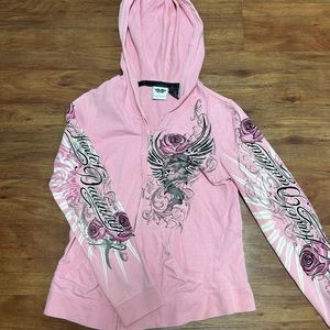 Women’s Pink Harley Davidson hoodie